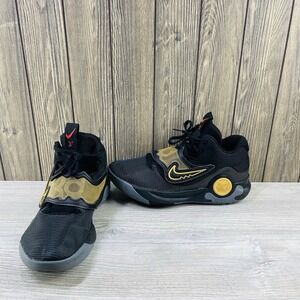 Nike KD Trey 5 X Black Metallic Gold Men's Size 9 Sneakers DD9538-010
